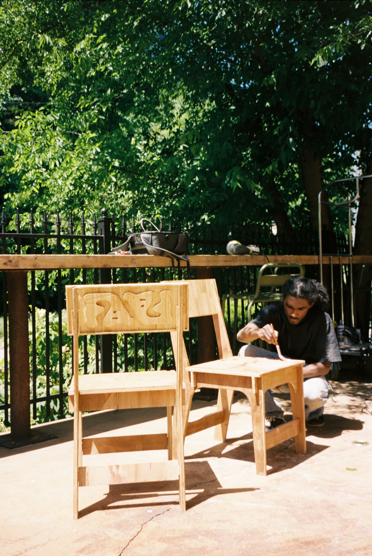 Forever Almighty Wooden Chair Set