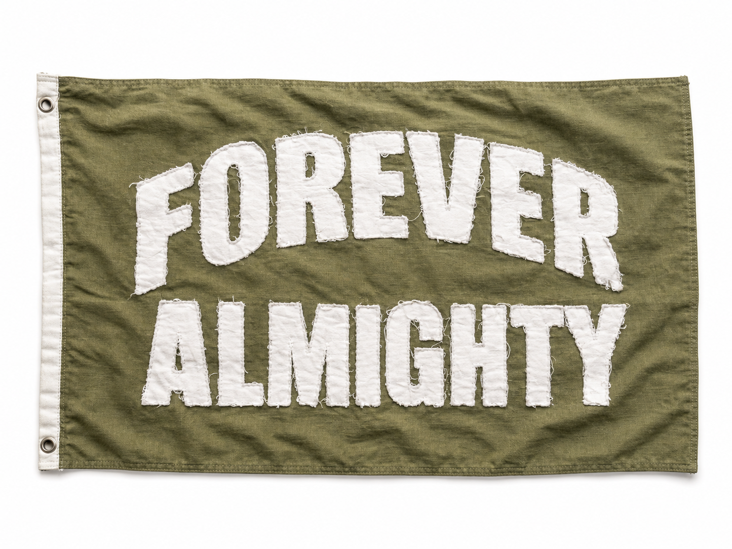 Forever Almighty Olive Flag