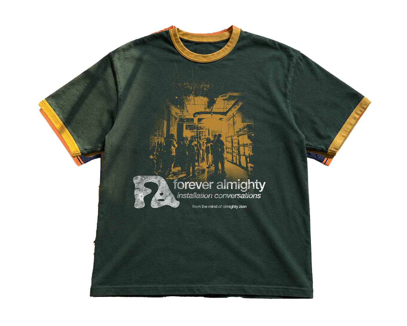 Installation Conversations Ringer Tee